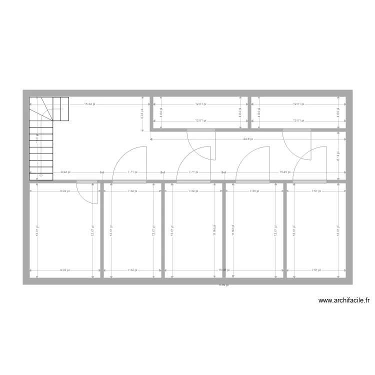 Garage J-P #3. Plan de 