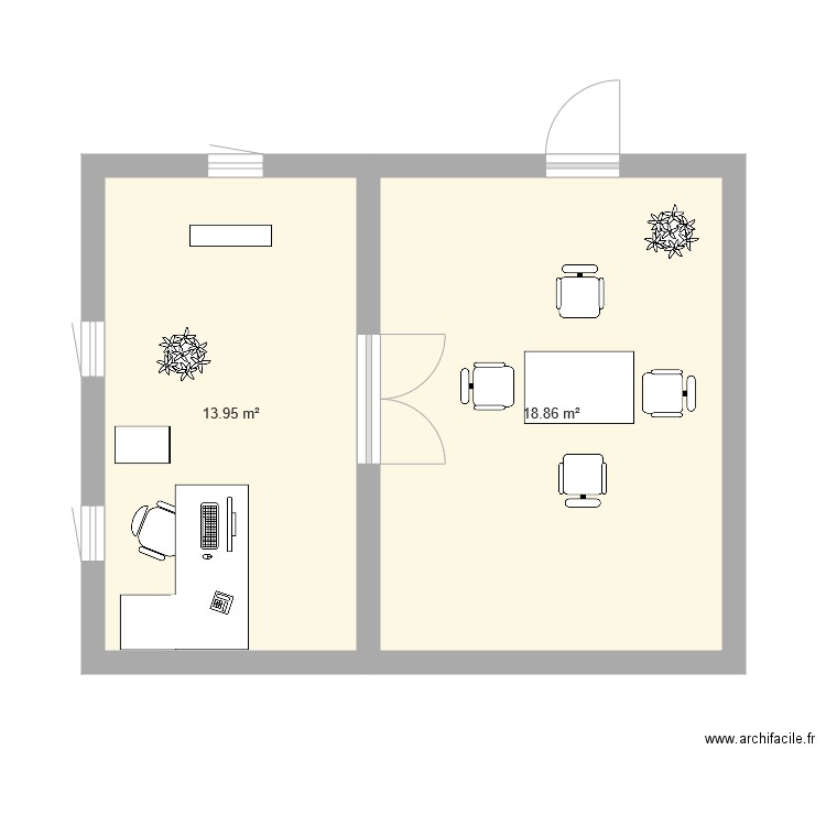 Bureau2. Plan de 0 pièce et 0 m2