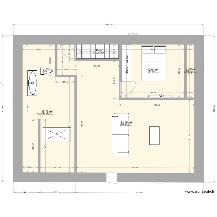 armellino. Plan de 0 pièce et 0 m2