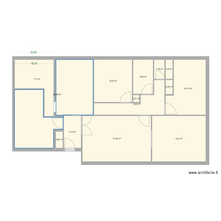 Plan maison origine. Plan de 0 pièce et 0 m2