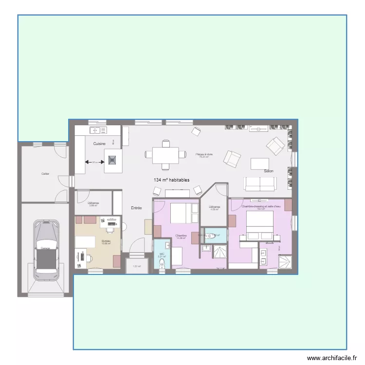 Maison 10 v6. Plan de Maison 10 v6. Plan de