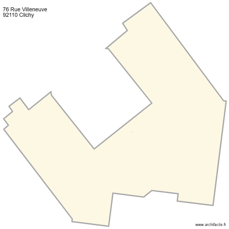 CLICHY . Plan de 0 pièce et 0 m2