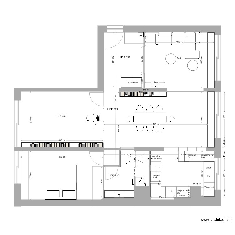 Proposition plan 3 lagny 9 novembre. Plan de 0 pièce et 0 m2