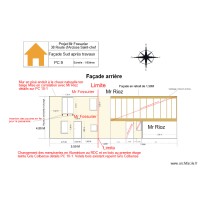 PC 9  Façade Sud après travaux avec détails Florian