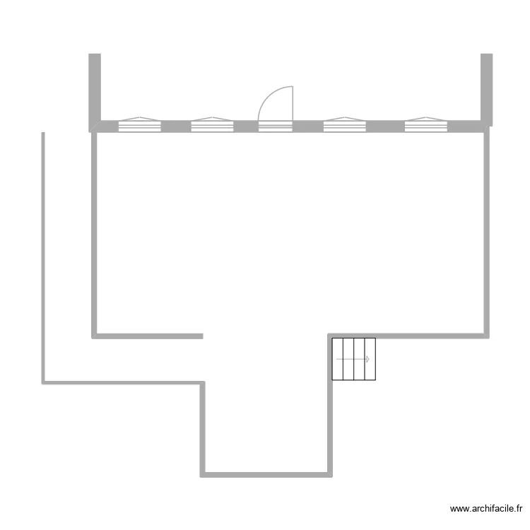 terrasse gilles. Plan de 