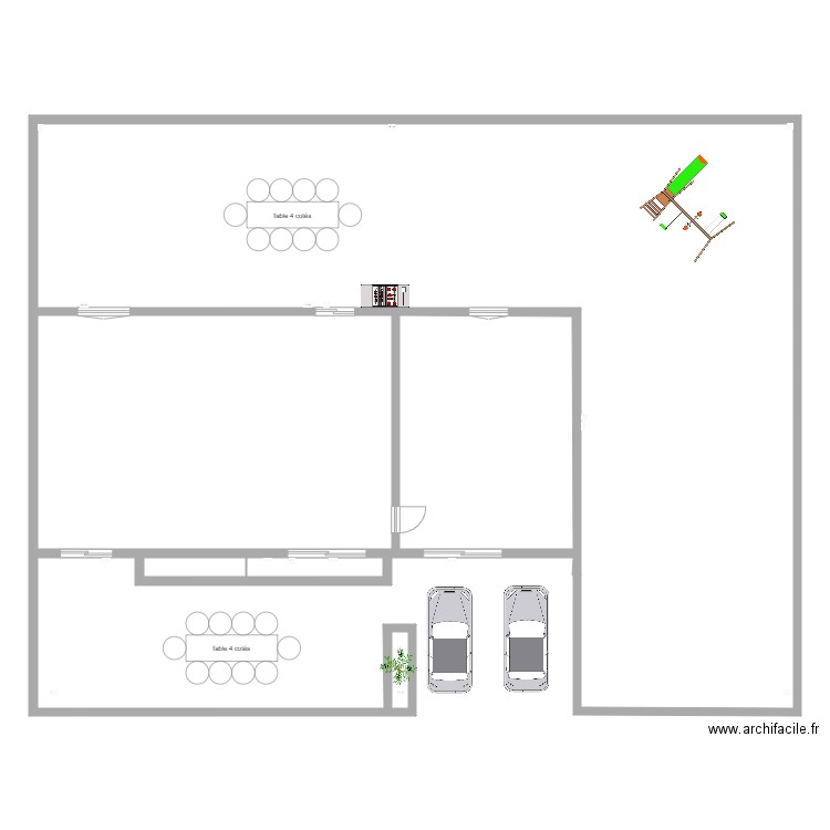 JARDIN n4. Plan de 0 pièce et 0 m2