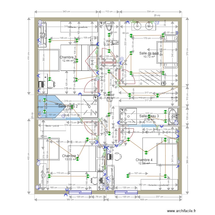 maisonnozayetage2. Plan de 0 pièce et 0 m2