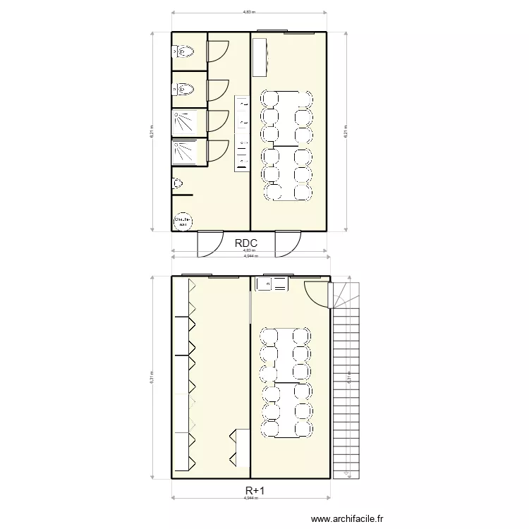 SANTOS ROUTE DE VIENNE LYON 8. Plan de 