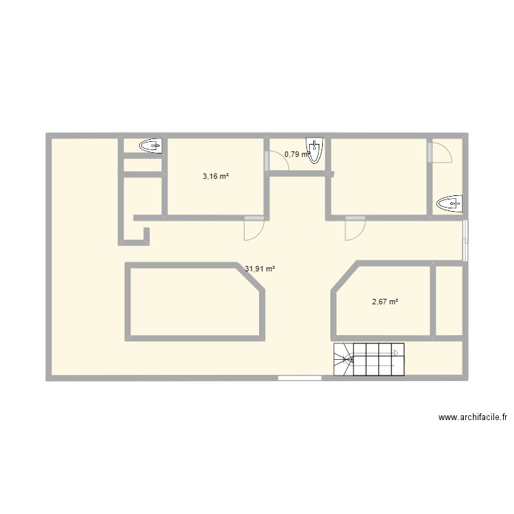 PLAN MODOU. Plan de 0 pièce et 0 m2