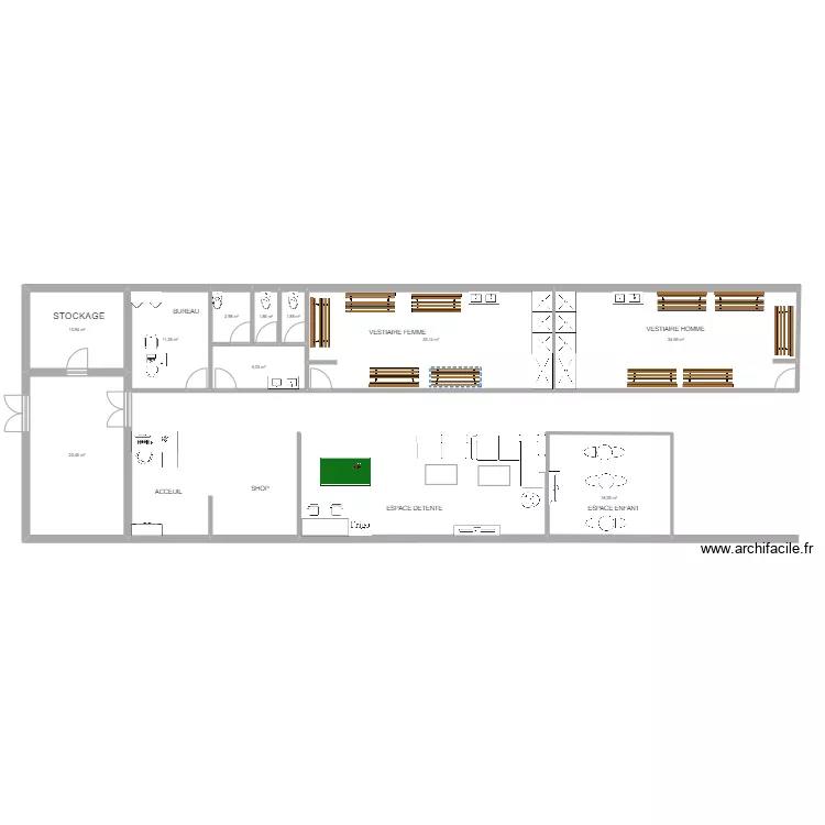 Travaux aménagement local 2. Plan de Travaux aménagement local 2. Plan de