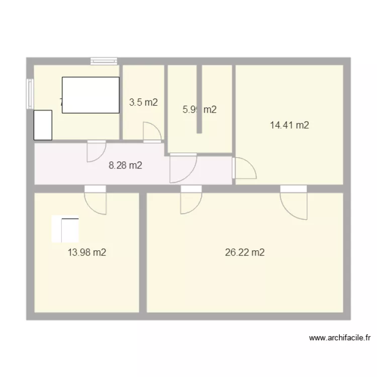 maison nous. Plan de 