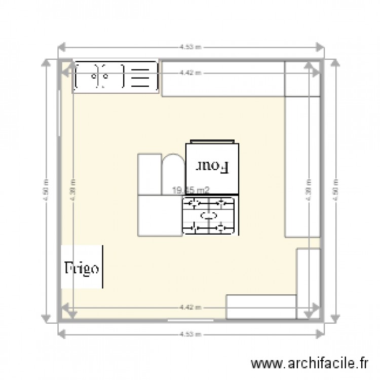 menet. Plan de 0 pièce et 0 m2