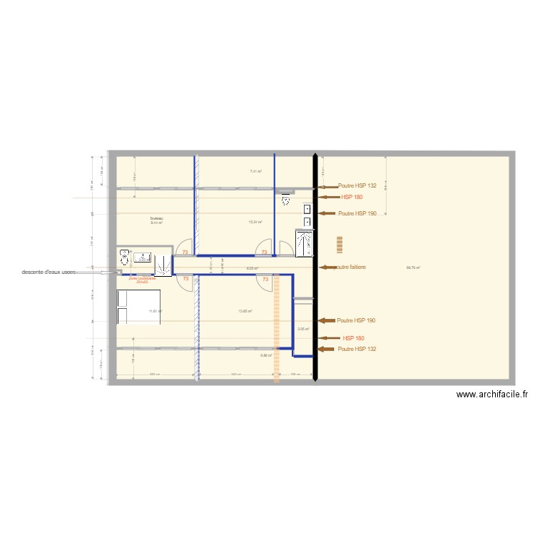 bayard final V7 locataire TEST 2. Plan de 0 pièce et 0 m2