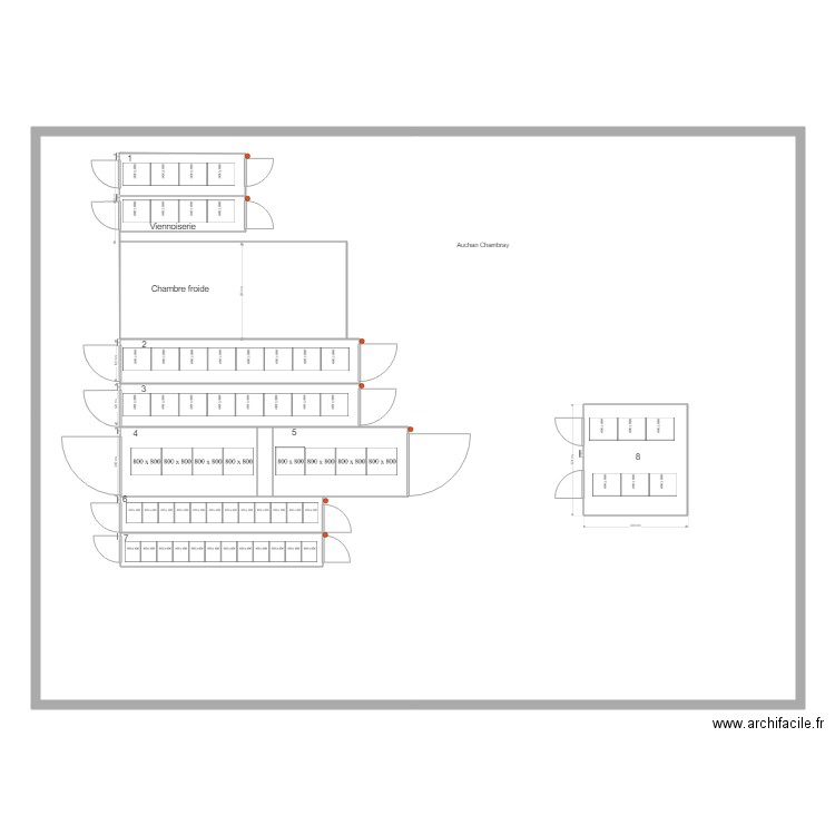 au ch. Plan de 0 pièce et 0 m2