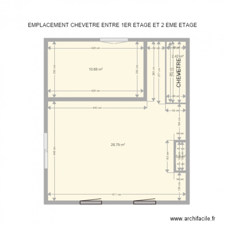 2 EME ETAGE 2. Plan de 0 pièce et 0 m2