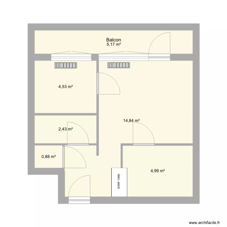 chantier monplaisir. Plan de 