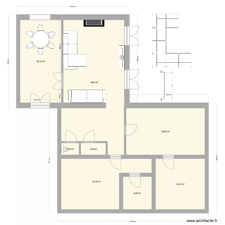 Marcy New avril 7. Plan de 