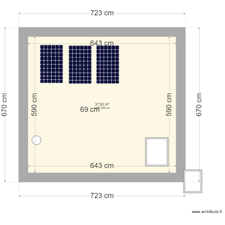 toiture. Plan de 0 pièce et 0 m2