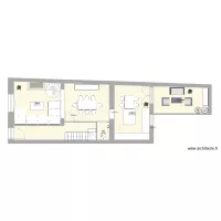 Anatole France 2&egrave;me duplex am&eacute;nag&eacute;