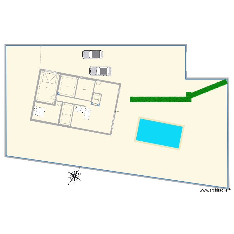 lecci flo nico 16 12 bis. Plan de 6 pièces et 955 m2