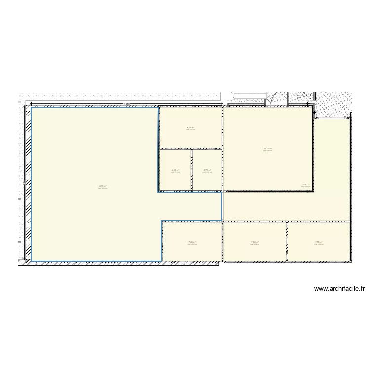 VAISE MAISONNETTE RESTAURANT. Plan de 