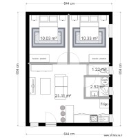 plan appartement t3 ancien garage modele 2