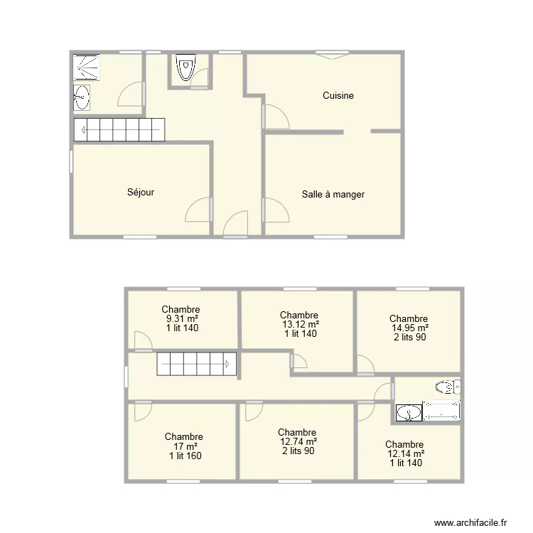 plan 1228 Rolland. Plan de 