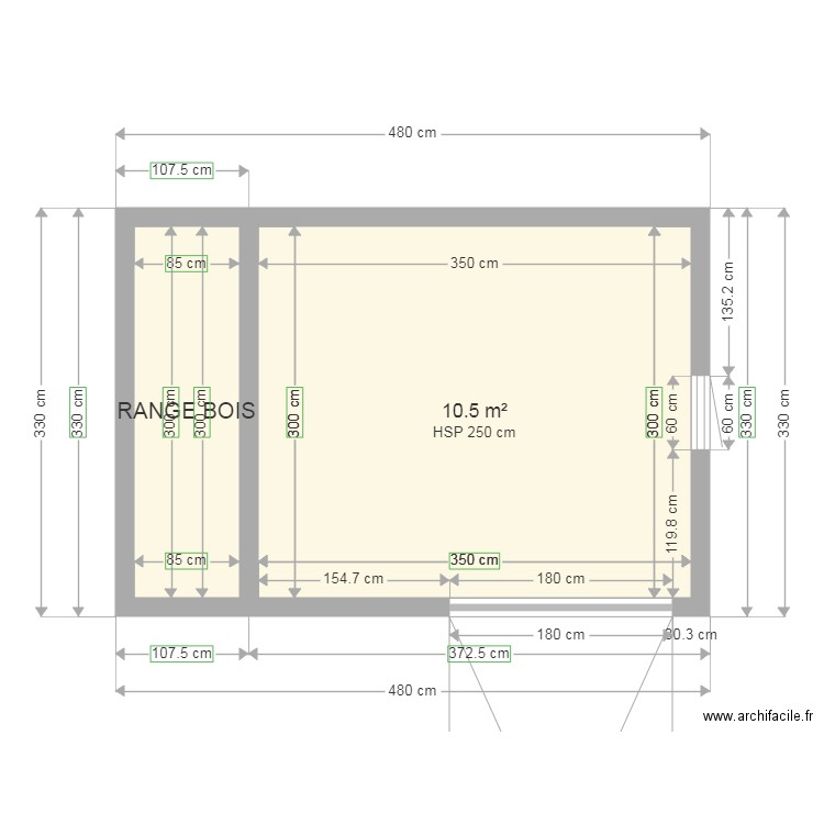 ABRIS DE JARDIN. Plan de 0 pièce et 0 m2