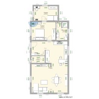 PLAN RDC MAISON ALSACIENNE