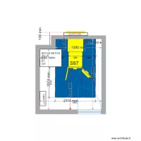 PLAN DE MASSE PROJET ST CHELY S87