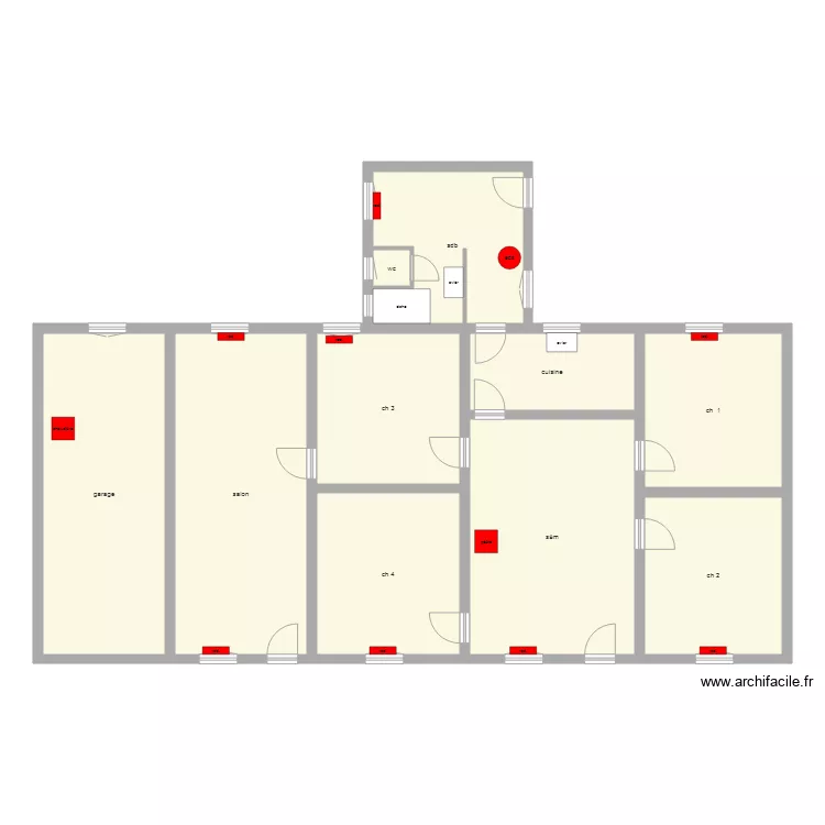 PERONNET 2018. Plan de 