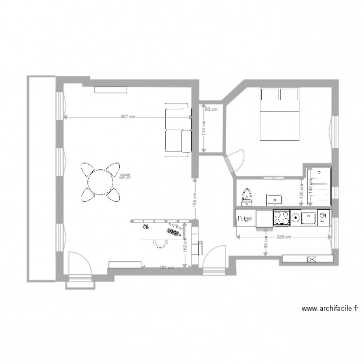 henri  projet 12  APPARTEMENT 20 AVRIL. Plan de 0 pièce et 0 m2