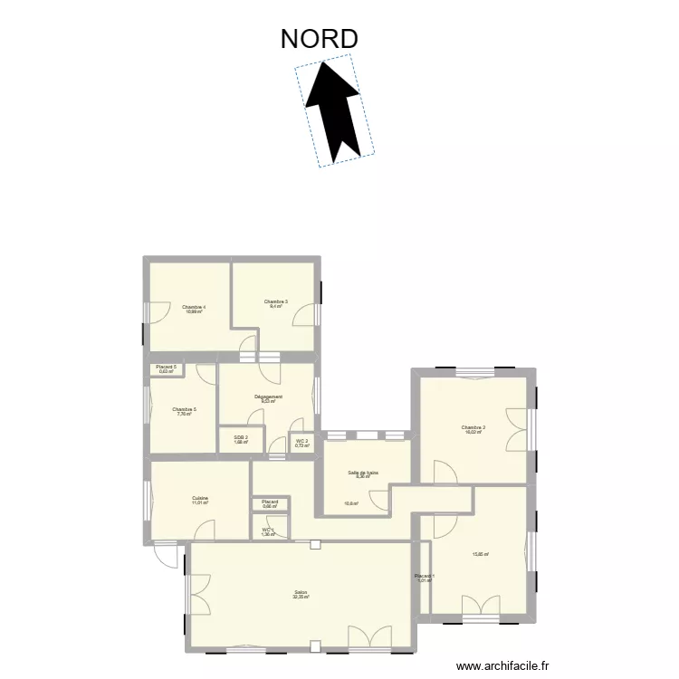 Villa Vissaguet. Plan de Villa Vissaguet. Plan de