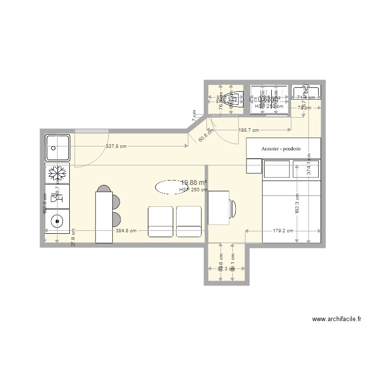 condamine 5. Plan de 0 pièce et 0 m2