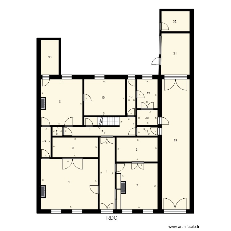 195085 BRICE Plomb. Plan de 0 pièce et 0 m2