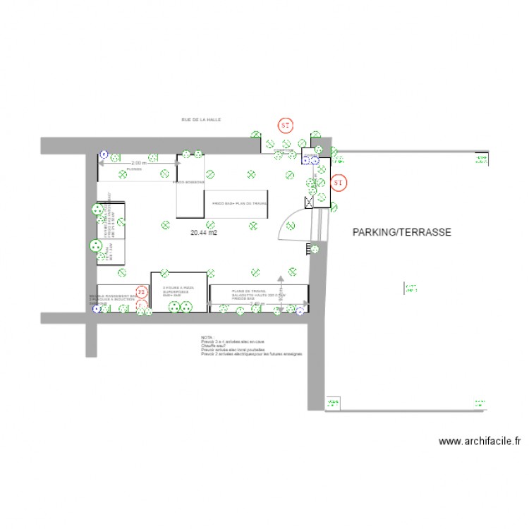 PIZZAEMPORTER V4 2016. Plan de 0 pièce et 0 m2