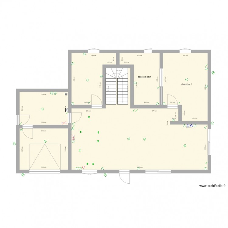 maison 4 plan techni. Plan de 0 pièce et 0 m2