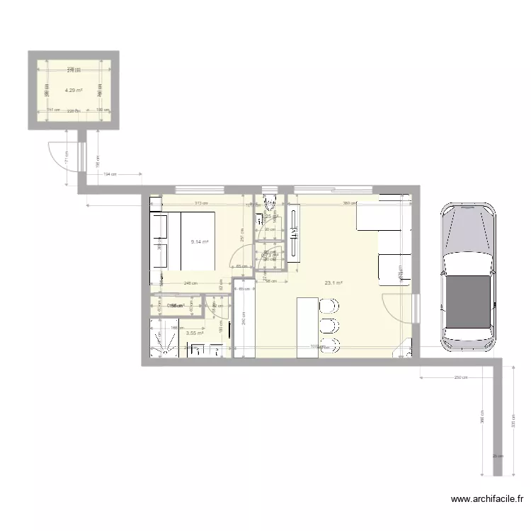 étage. Plan de étage. Plan de