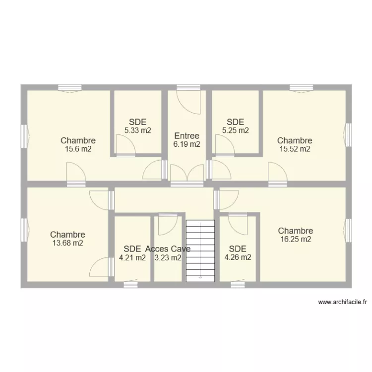 Olliergues RDC. Plan de Olliergues RDC. Plan de
