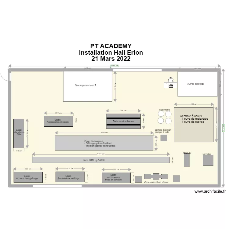 PT academy La fiole 2022. Plan de PT academy La fiole 2022. Plan de