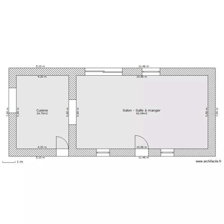 Maison Chaponnay BAS. Plan de Maison Chaponnay BAS. Plan de
