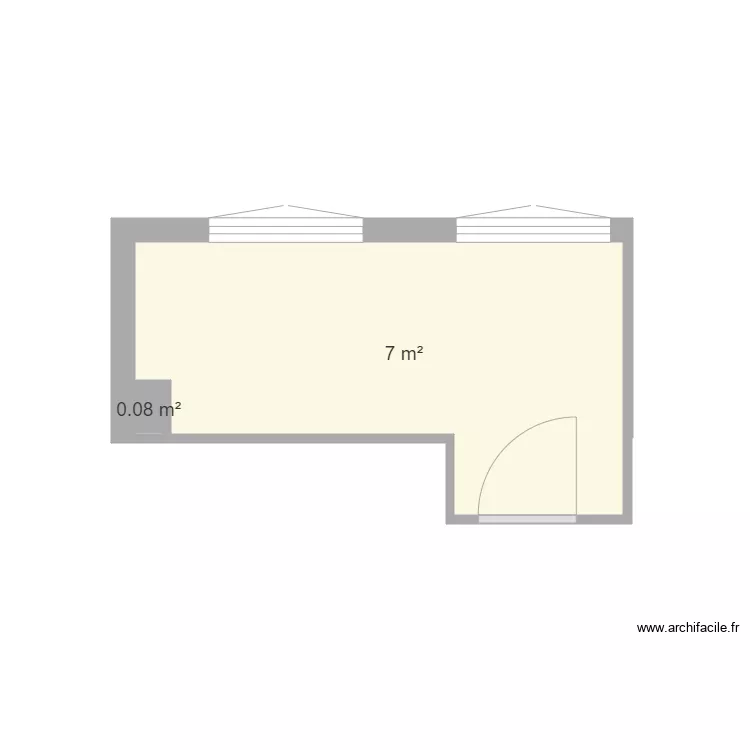 Bureau Caluire. Plan de 