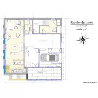 Rez de Chauss&eacute;e sous terrasse