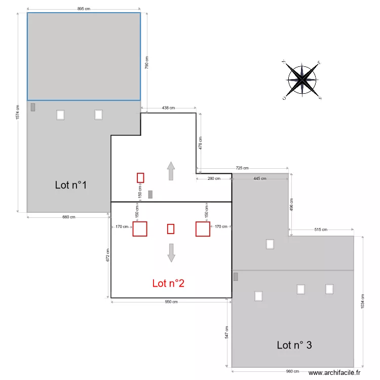 Plan toitures projet. Plan de Plan toitures projet. Plan de