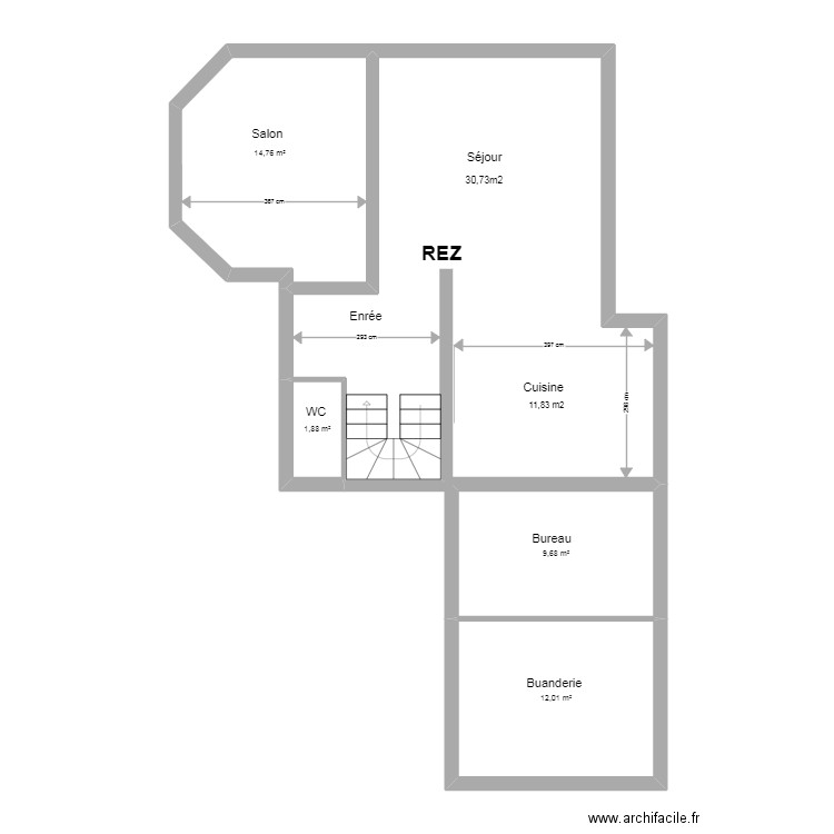 titre. Plan de 0 pièce et 0 m2