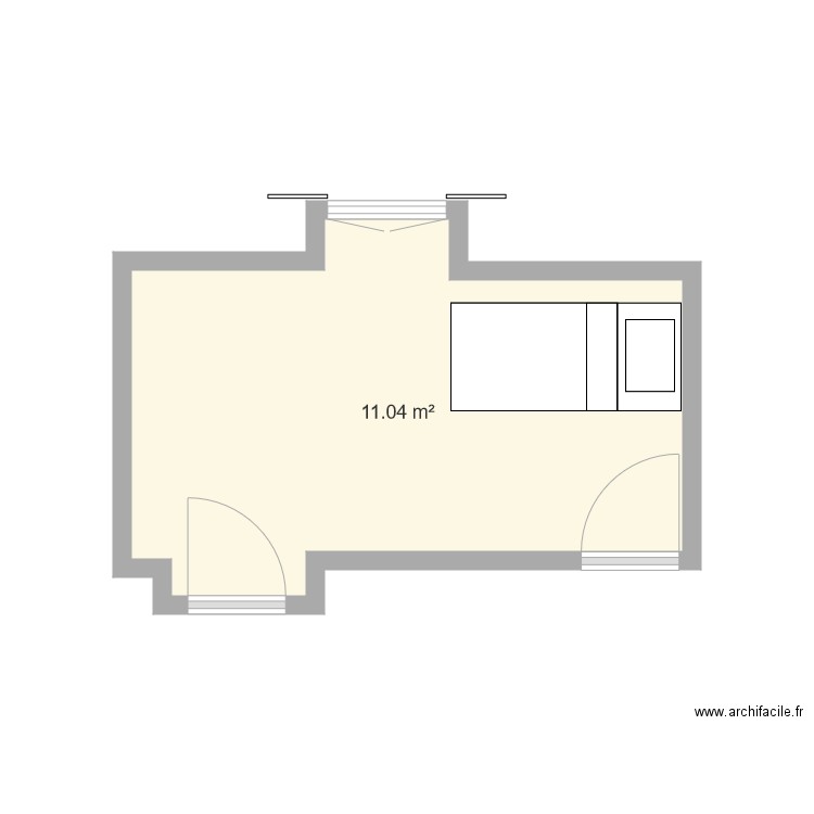 chambre loulou. Plan de 0 pièce et 0 m2