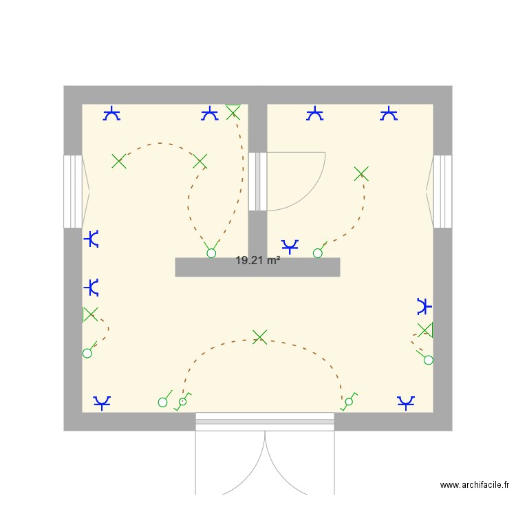 Maison Cissé. Plan de 0 pièce et 0 m2