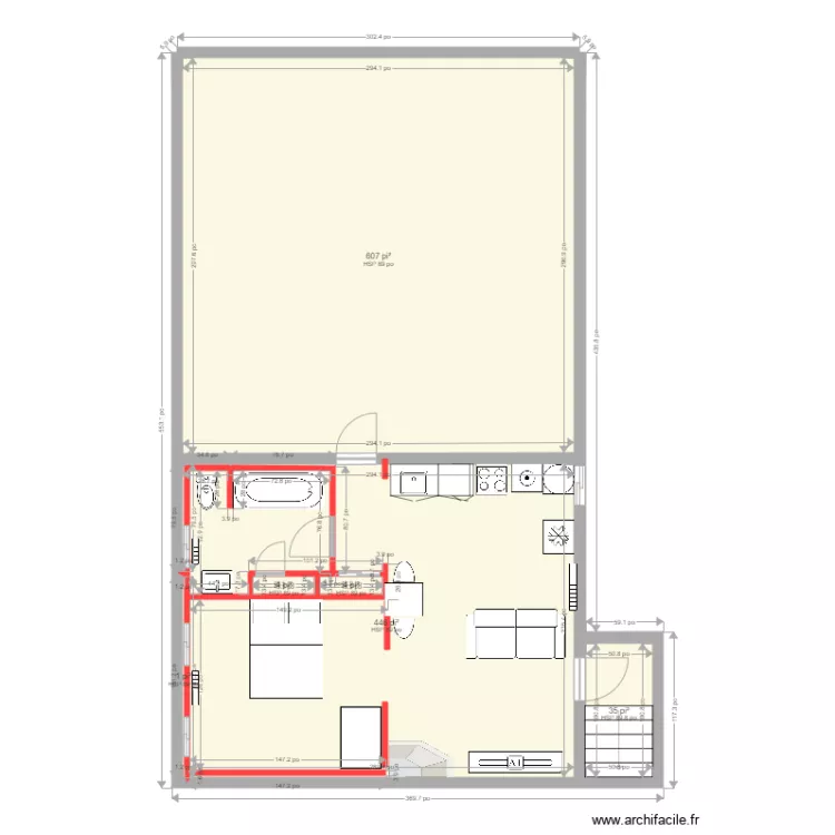 robert benoit maison. Plan de 