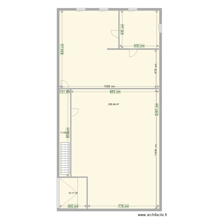 Venissieux Bat 2 etage. Plan de 0 pièce et 0 m2