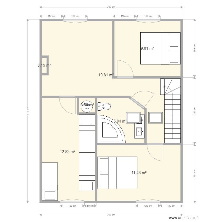 Maison PP Cheux VARCHI 3 ET AVEC ACCES MEZZ. Plan de 0 pièce et 0 m2